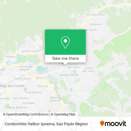 Condomínio Helbor Ipoema map