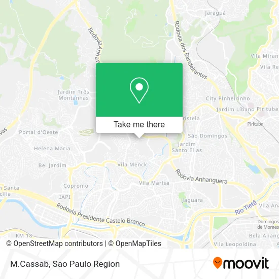 Mapa M.Cassab