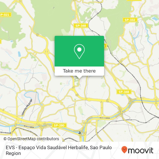 EVS - Espaço Vida Saudável Herbalife map