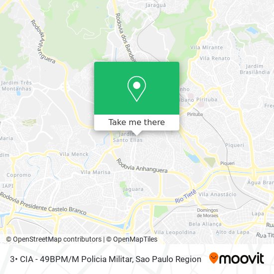 3• CIA - 49BPM / M Policia Militar map