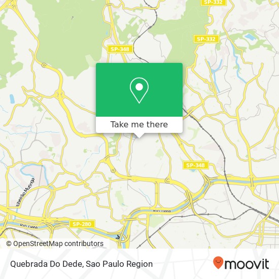 Quebrada Do Dede map