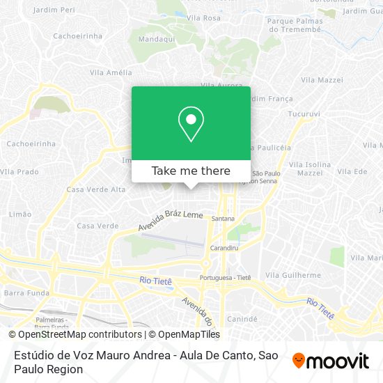 Estúdio de Voz Mauro Andrea - Aula De Canto map