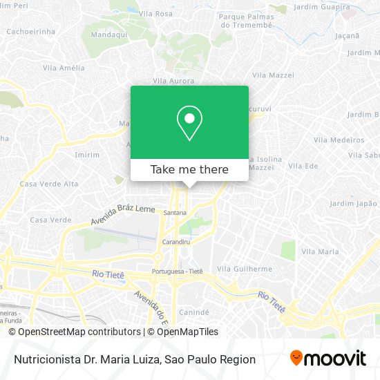 Nutricionista Dr. Maria Luiza map