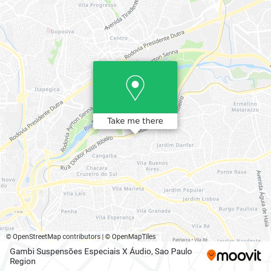 Gambi Suspensões Especiais X Áudio map