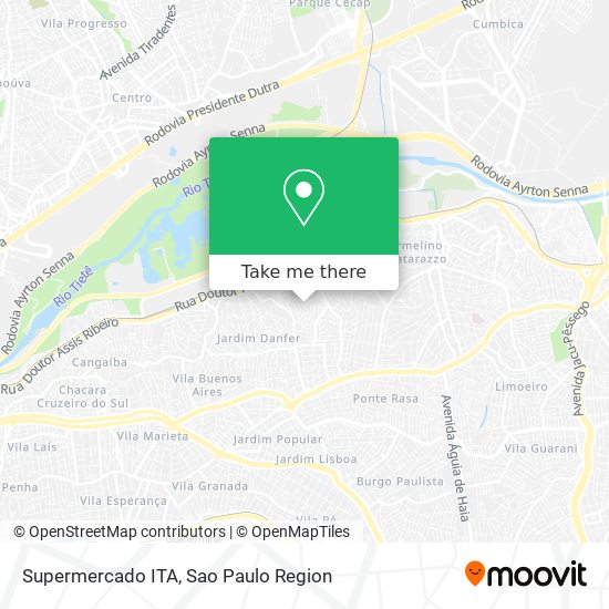 Mapa Supermercado ITA