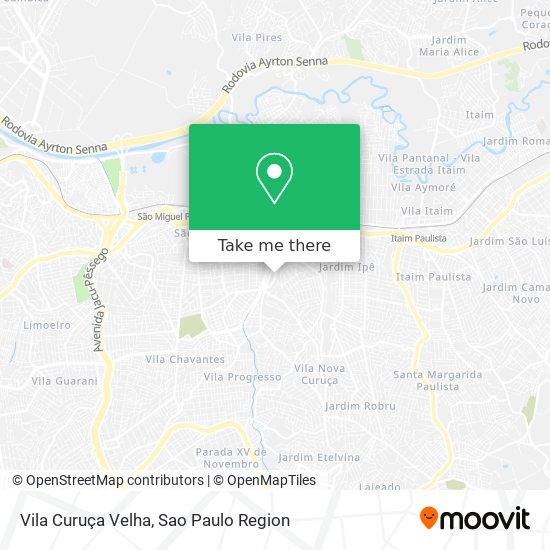 Vila Curuça Velha map