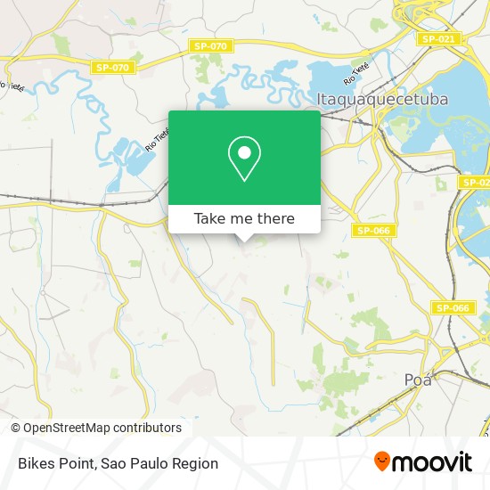 Bikes Point map