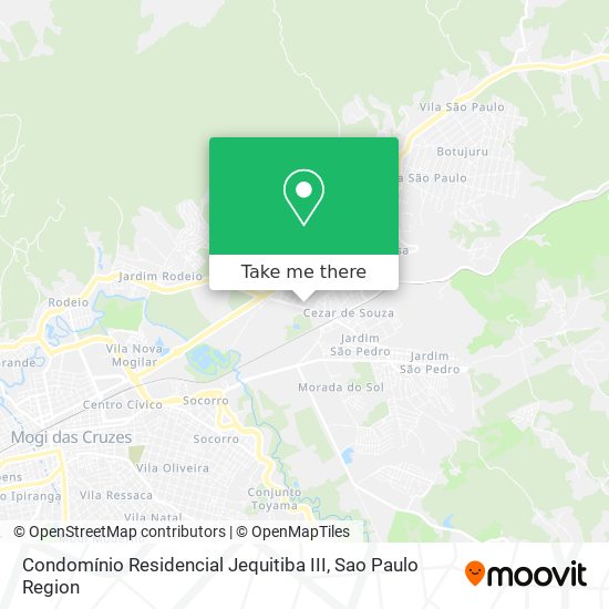 Condomínio Residencial Jequitiba III map