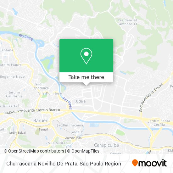 Churrascaria Novilho De Prata map