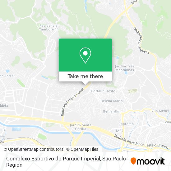 Complexo Esportivo do Parque Imperial map