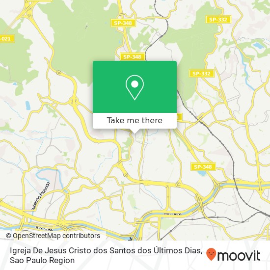 Mapa Igreja De Jesus Cristo dos Santos dos Últimos Dias