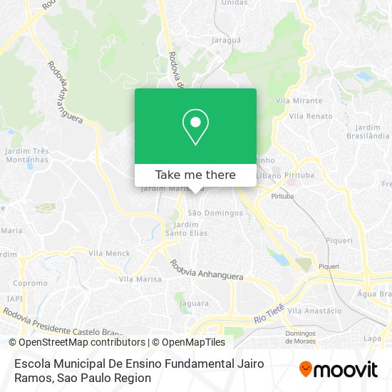 Escola Municipal De Ensino Fundamental Jairo Ramos map