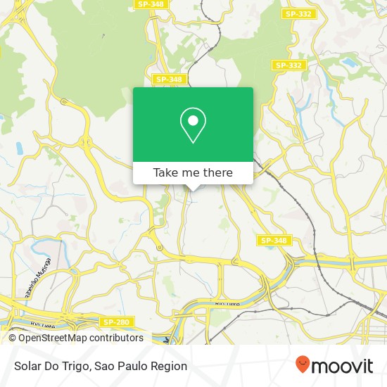 Solar Do Trigo map