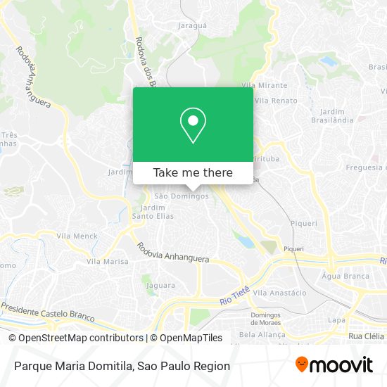Mapa Parque Maria Domitila