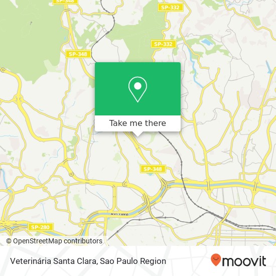 Mapa Veterinária Santa Clara