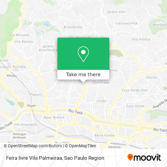 Feira livre Vila Palmeiraa map