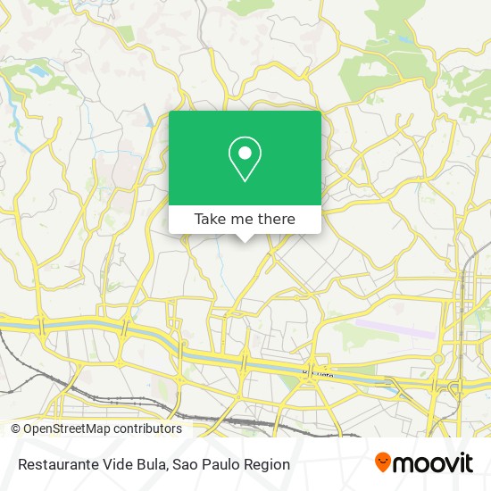 Restaurante Vide Bula map