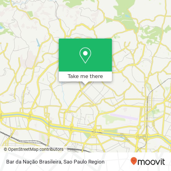 Bar da Nação Brasileira map