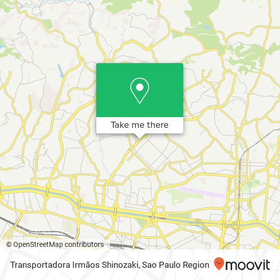 Transportadora Irmãos Shinozaki map