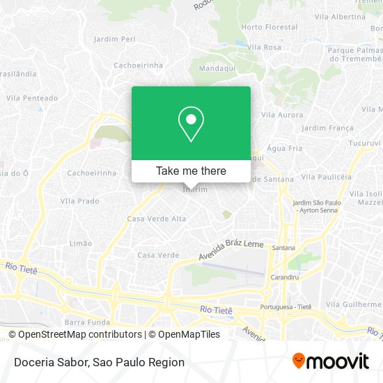 Doceria Sabor map