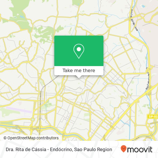 Mapa Dra. Rita de Cássia - Endócrino