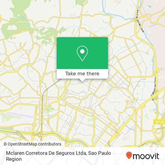 Mapa Mclaren Corretora De Seguros Ltda