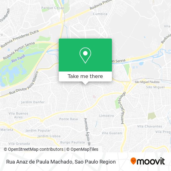 Rua Anaz de Paula Machado map