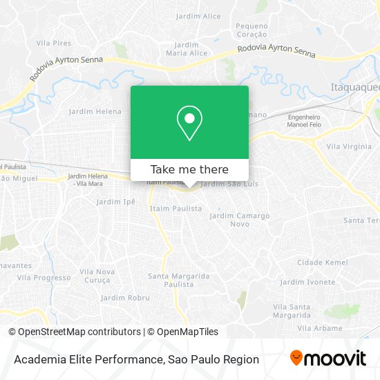 Academia Elite Performance map