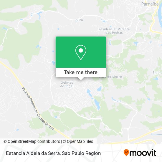Estancia Aldeia da Serra map
