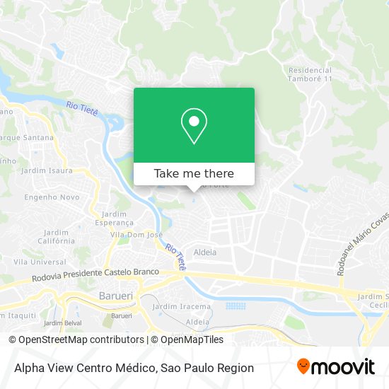 Alpha View Centro Médico map