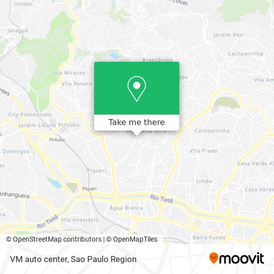Mapa VM auto center