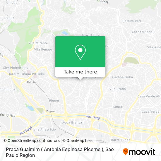 Praça Guaimim ( Antônia Espinosa Picerne ) map