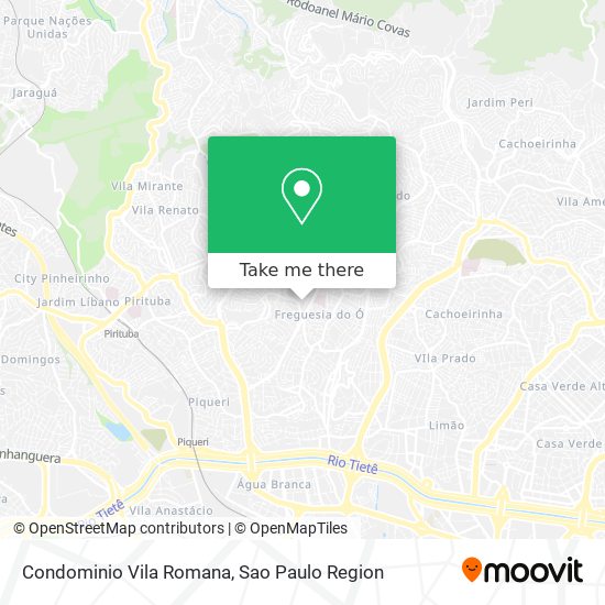 Condominio Vila Romana map