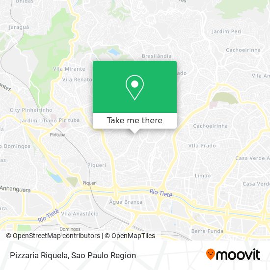 Pizzaria Riquela map