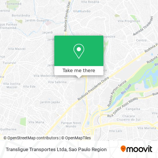 Transligue Transportes Ltda map