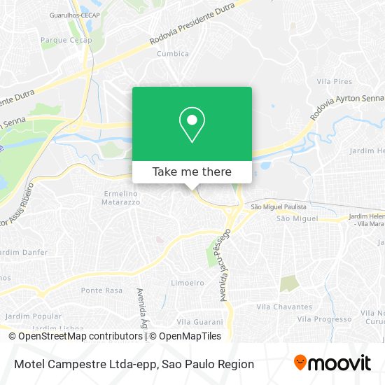 Motel Campestre Ltda-epp map