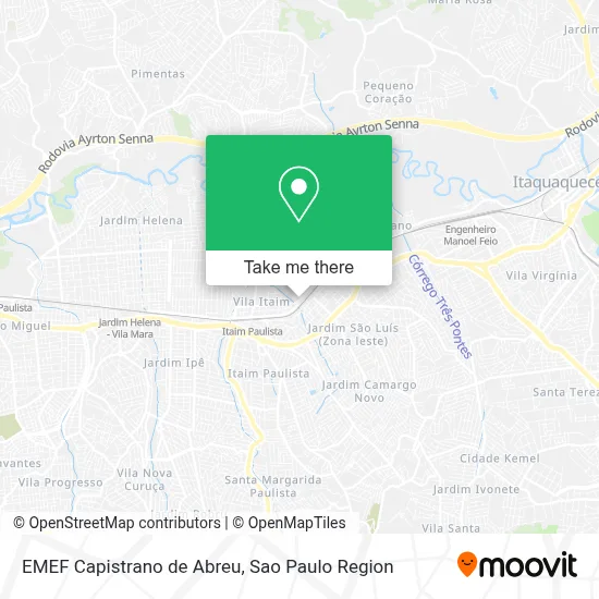 EMEF Capistrano de Abreu map