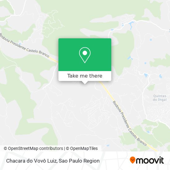 Chacara do Vovô Luiz map