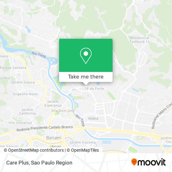 Care Plus map