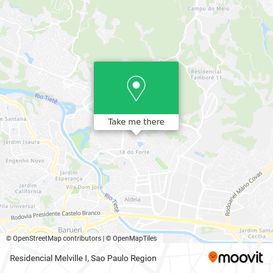 Mapa Residencial Melville I