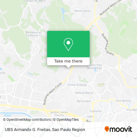 UBS Armando G. Freitas map