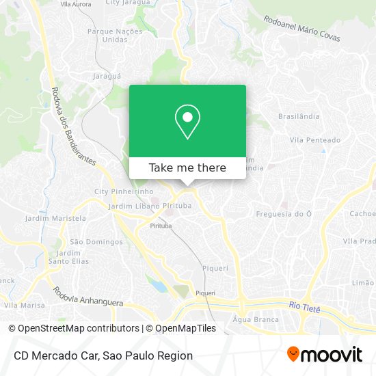 CD Mercado Car map