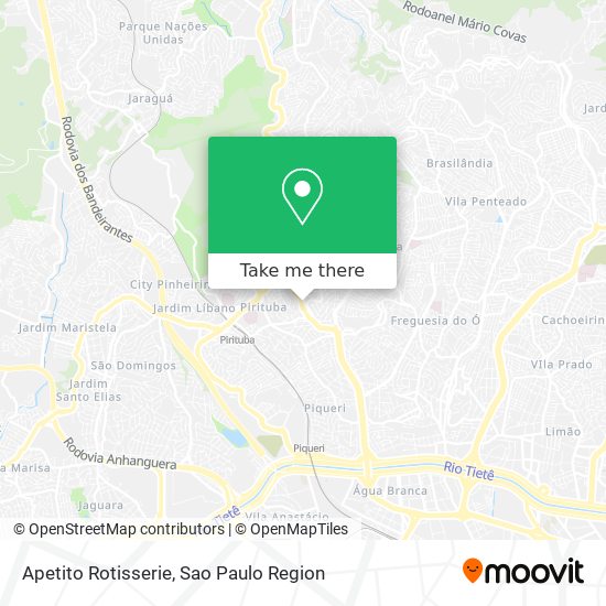 Mapa Apetito Rotisserie