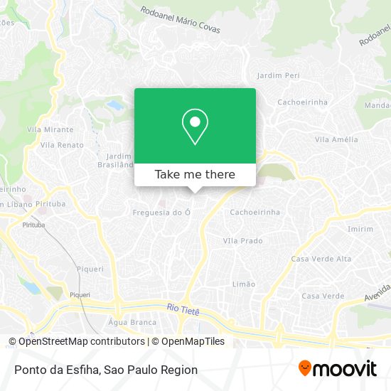 Ponto da Esfiha map