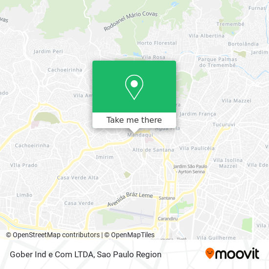 Gober Ind e Com LTDA map