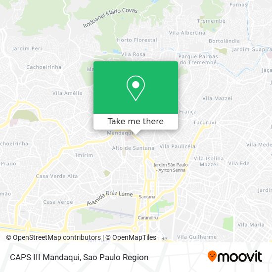 CAPS III Mandaqui map