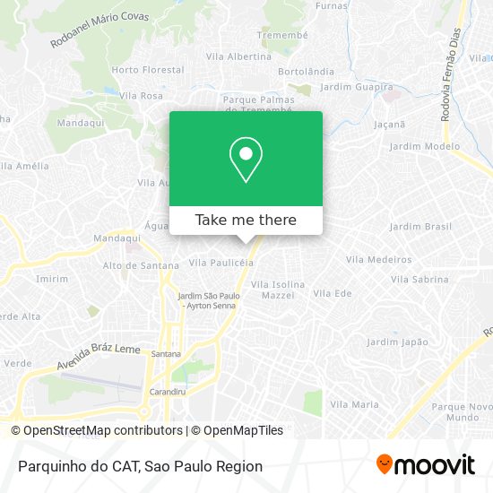 Mapa Parquinho do CAT