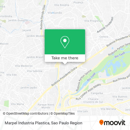 Mapa Marpel Industria Plastica