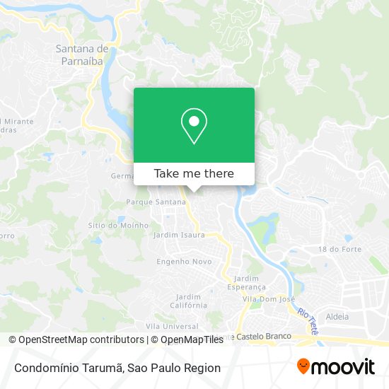 Condomínio Tarumã map