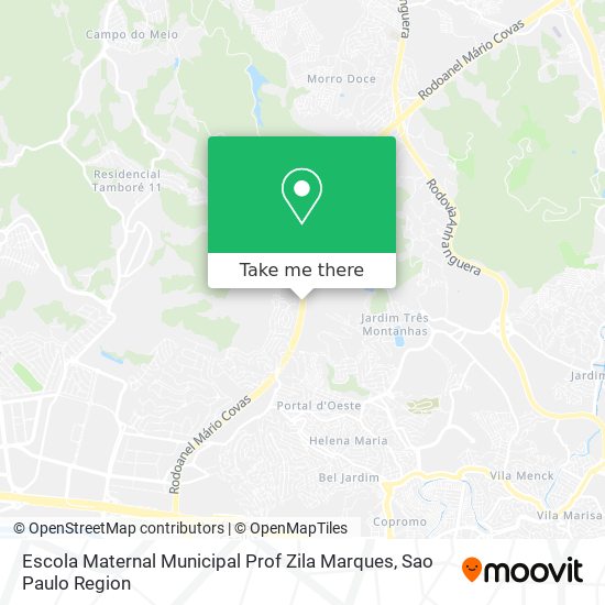 Escola Maternal Municipal Prof Zila Marques map